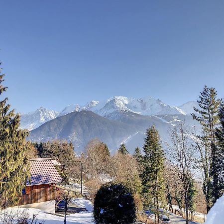 Appartement Mont Alt, F2 40m2 en rdc, calme, Vue Mt Blanc à Passy  Extérieur photo