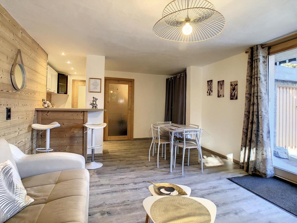 Appartement Mont Alt, F2 40m2 en rdc, calme, Vue Mt Blanc à Passy  Extérieur photo